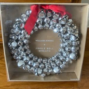 Williams Sonoma Christmas Jingle Bell Wreath